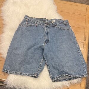 Levi's Vintage 560 Loose Fit Denim Jean Shorts Jorts 34